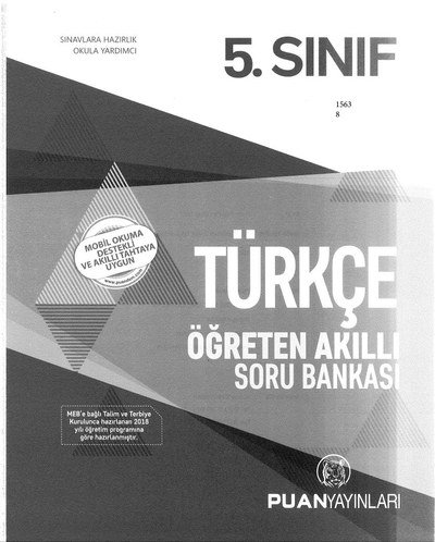 TÜRKÇE ÖĞRETEN AKILLI SORU BANKASI Limon Fotokopi