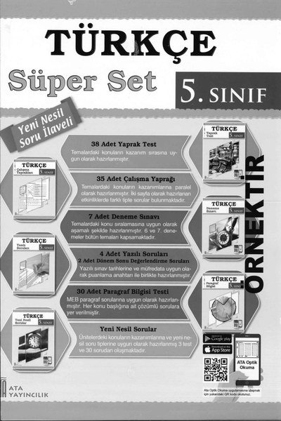 TÜRKÇE SÜPER SET