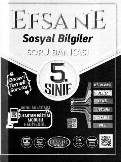 EFSANE SOSYAL BİLGİLER SORU BANKASI