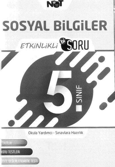 SOSYAL BİLGİLER ETKİNLİKLİ SORU