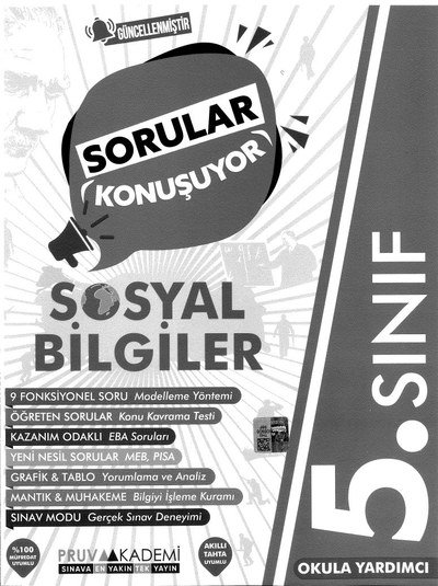 SORULAR KONUŞUYOR SOSYAL BİLGİLER