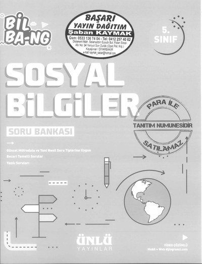 SOSYAL BİLGİLER SORU BANKASI