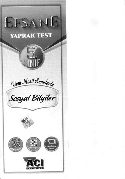 EFSANE YAPRAK TEST SOSYAL BİLGİLER Limon Fotokopi
