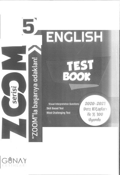 ENGLISH TEST BOOK Limon Fotokopi