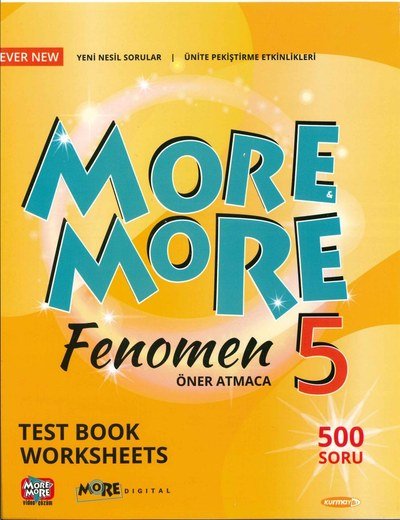 MORE MORE FENOMEN TEST BOOK WORKSHEETS