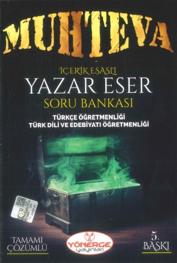 MUHTEVA İÇERİK ESASLI YAZAR ESER SORU BANKASI Limon Fotokopi