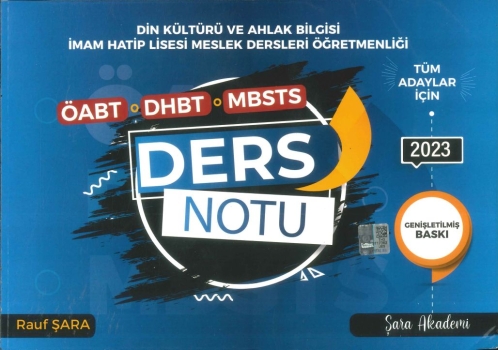 DİN KÜLTÜRÜ VE AHLAK BİLGİSİ DERS NOTU Limon Fotokopi