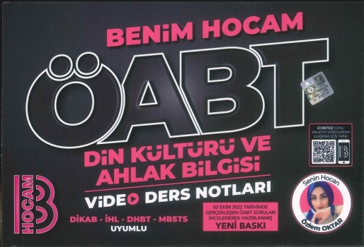 DİN KÜLTÜRÜ VE AHLAK BİLGİSİ VİDEO DERS NOTLARI