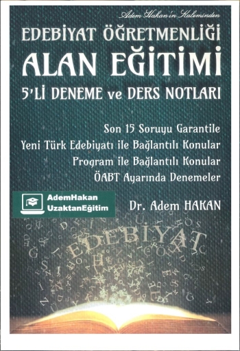 ALAN EĞİTİMİ 5'Lİ DENEME VE DERS NOTLATI