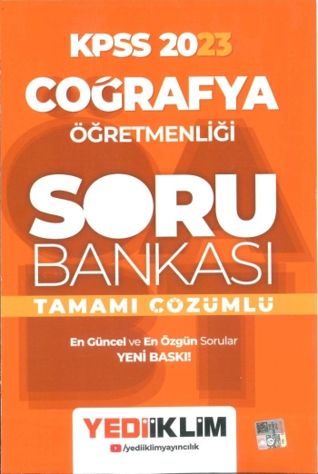 COĞRAFYA ÖĞRETMENLİĞİ SORU BANKASI TAMAMI ÇÖZÜMLÜ Limon Fotokopi