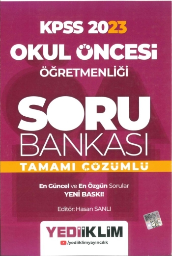 OKUKL ÖNCESİ ÖĞRETMENLİĞİ TAMAMI ÇÖZÜMLÜ SORU BANKASI Limon Fotokopi