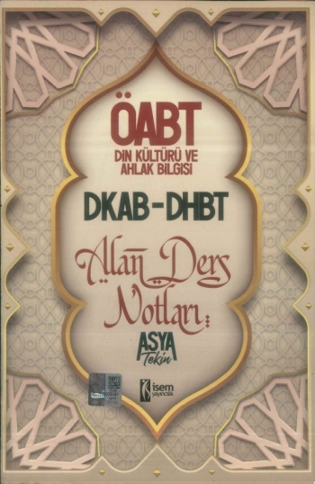 ALAN DERS NOTLARI ASYA TEKİN Limon Fotokopi