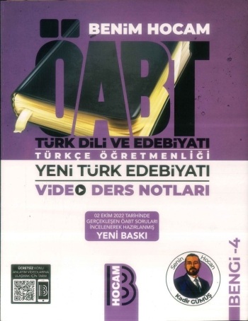YENİ TÜRK EDEBİYATI VİDEO DERS NOTLARI