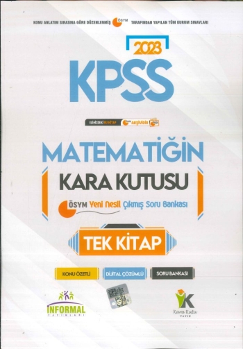 MATEMATİĞİN KARA KUTUSU TEK KİTAP Limon Fotokopi