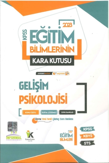 KARA KUTU GELİŞİM PSİKOLOJİSİ KONU ÖZETLİ SORU BANKASI