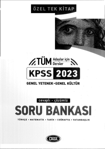 ÖZEL TEK KİTAP TÜM DERSLER SORU BANKASI ÇÖZÜMLÜ