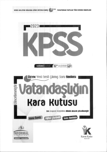 VATANDAŞLIĞIN KARA KUTUSU Limon Fotokopi