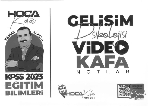 GELİŞİM PSİKOLOJİSİ VİDEO KAFA NOTLAR