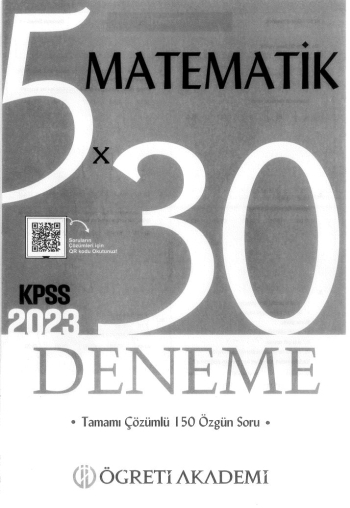 MATEMATİK 5*30 DENEME ÇÖZÜMLÜ Limon Fotokopi
