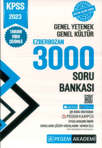 EZBERBOZAN 3000 SORU BANKASI Limon Fotokopi
