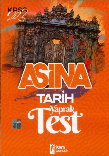 AŞİNA TARİH YAPRAK TEST