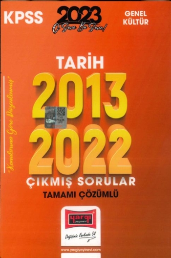 TARİH 2013-2022 ÇIKMIŞ SORULAR TAMAMI ÇÖZÜMLÜ Limon Fotokopi