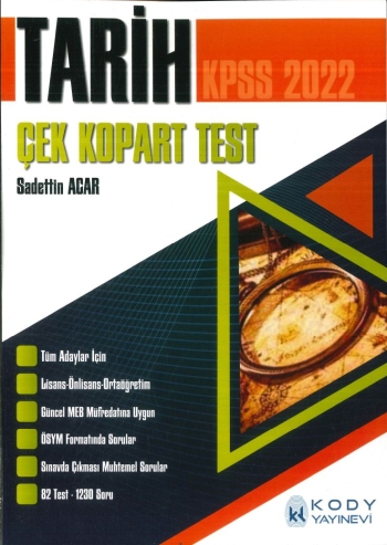 TARİH ÇEK KOPART TEST