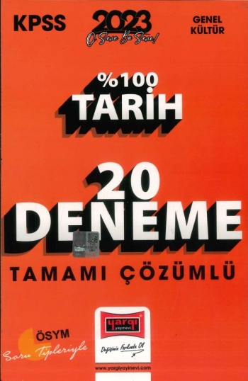 %100 TARİH 20 DENEME ÇÖZÜMLÜ Limon Fotokopi