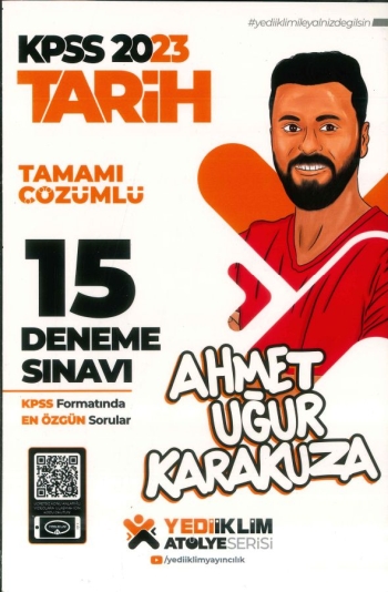 ATÖLYE SERİSİ TARİH TAMAMI ÇÖZÜMLÜ 15 DENEME