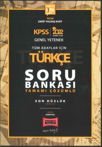TÜRKÇE TAMAMI ÇÖZÜMLÜ SORU BANKASI SON DÜZLÜK