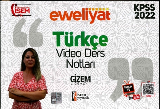 EVVELİYAT TÜRKÇE VİDEO DERS NOTLARI Limon Fotokopi