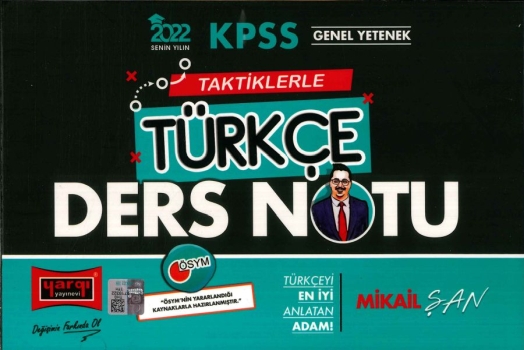 TÜRKÇE VİDEO DERS NOTU MİKAİL ŞAN