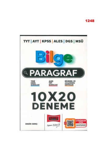BİLGE PARAGRAF 10*20 DENEME Limon Fotokopi