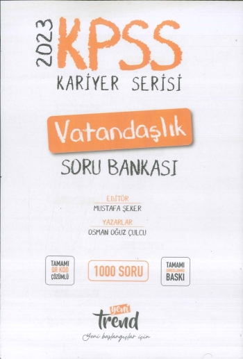 KARİYER SERİSİ VATANDAŞLIK SORU BANKASI Limon Fotokopi