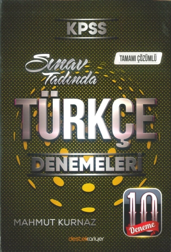 SINAV TADINDA TÜRKÇE ÇÖZÜMLÜ 10 DENEME