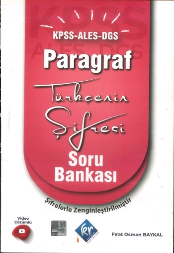 PARAGRAF TÜRKÇENİN ŞİFRESİ SORU BANKASI Limon Fotokopi