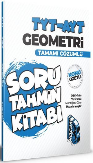 AYT Geometri Tamamı Çözümlü Soru Tahmin Kitabı Limon Fotokopi