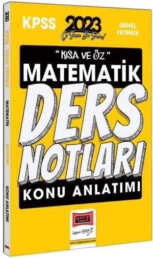 Kısa ve Öz Matematik Konu Anlatımlı Ders Notları