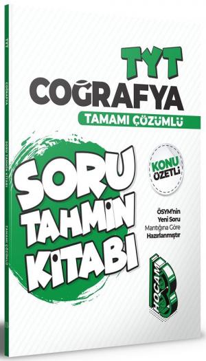 TYT Coğrafya Konu Özetli ve Tamamı Çözümlü Soru Tahmin Kitabı Limon Fotokopi