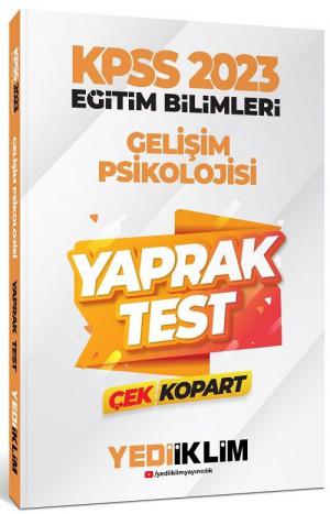 Gelişim Psikolojisi Yaprak Test Çek Kopart