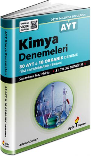 AYT Kimya 30 Organik Kimya 10 Deneme Video Çözümlü Limon Fotokopi