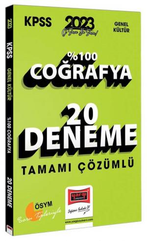 %100 Coğrafya Tamamı Çözümlü 20 Deneme Limon Fotokopi