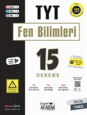 TYT FEN BİLİMLERİ 15 Lİ DENEME Limon Fotokopi