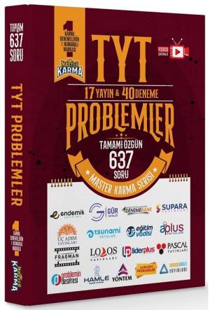 Master Karma YKS TYT Problemler 17 Yayın 40 Deneme Limon Fotokopi