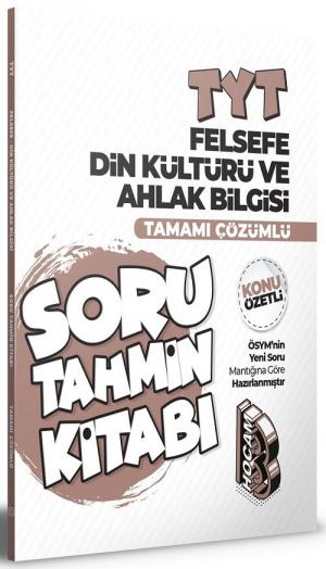 TYT Felsefe Din Kültürü ve Ahlak Bilgisi Konu Özetli ve Tamamı Çözümlü Soru Tahmin Kitabı Limon Fotokopi