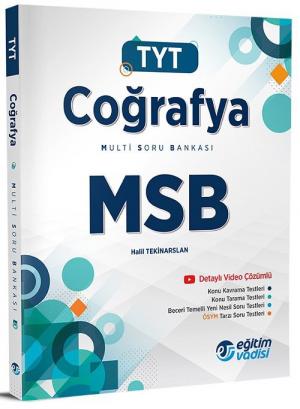 TYT Coğrafya MSB Multi Soru Bankası Video Çözümlü