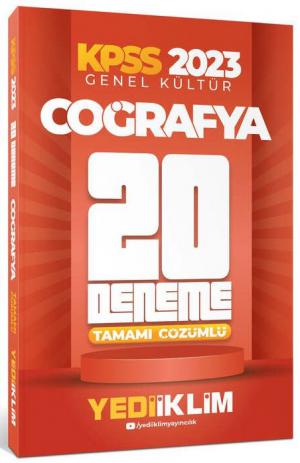 Coğrafya Tamamı Çözümlü 20 Deneme Limon Fotokopi