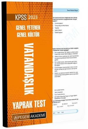 Vatandaşlık Yaprak Test Limon Fotokopi