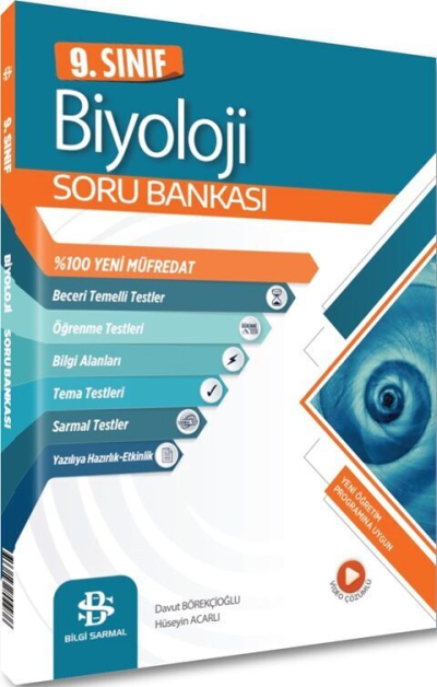 9. Sınıf Biyoloji Soru Bankası Bilgi Sarmal Yayınları Limon Fotokopi