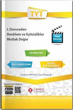 TYT 1. Dereceden Denklem ve Eşitsizlikler Mutlak Değer Sonuç Yayınları Limon Fotokopi